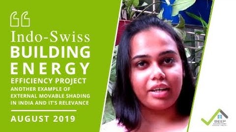 Another Example of External Movable Shading in India and It’s Relevance