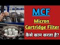 Cartridge Filter | Micron cartridge filter | MCF | Types of cartridge filter | surface and depth |