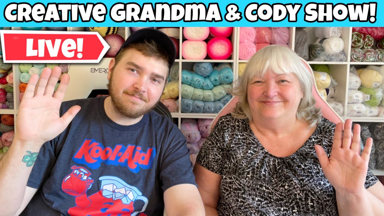 Creative Grandma & Cody Show! (March 3rd) Tuesday Live! Don't Miss It! 🔴 Come Join Us