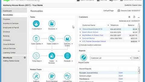 Sage 50 - Financial Reports