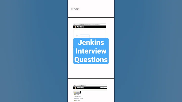 Jenkins 👨‍⚕️Interview Questions❓#shorts #jenkins #cicd