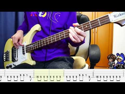 スピッツ/けもの道　ベース演奏動画(TAB譜付き)　Rickenbacker 4001CS Chris Squire Limited Edition　リッケンバッカークリススクワイアモデル
