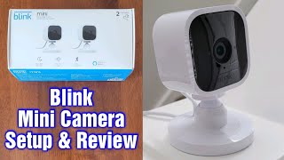 Blink Mini Camera Setup & Review