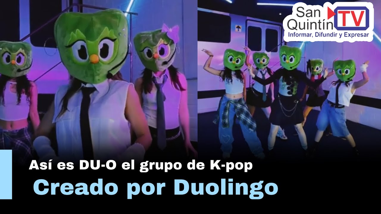 Duolingo lanza su propio grupo K-pop: conoce a DU-O