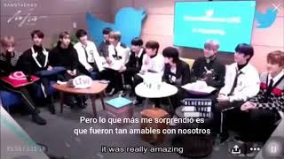 The Boyz talking about BTS / The Boyz hablando sobre BTS [ESP-ENG]
