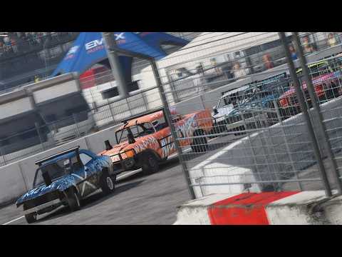 Wreckfest Speedrun | Big Valley Speedway Figure 8 (5 Lap, A Class, Traffic) - 2:09.296 | Hammerhead