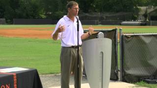 Groundbreaking ceremony for the Dan L. Sullivan Indoor Facility