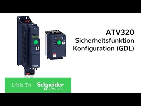 ATV320 - Konfiguration: Sicherheitsfunktion GDL | Schneider Electric Deutschland