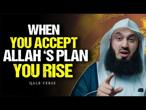 The Moment You Accept Allah S Plan You Begin To Rise Mufti Menk 