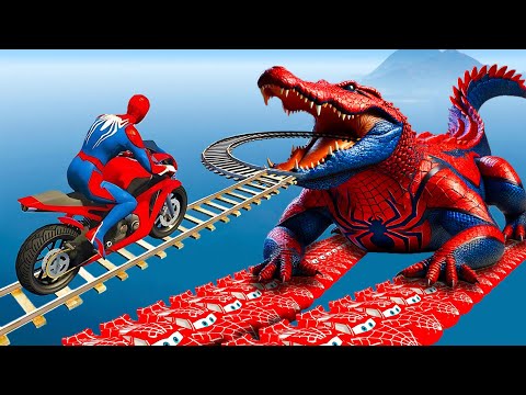 SPIDER-MAN on Motorcycle