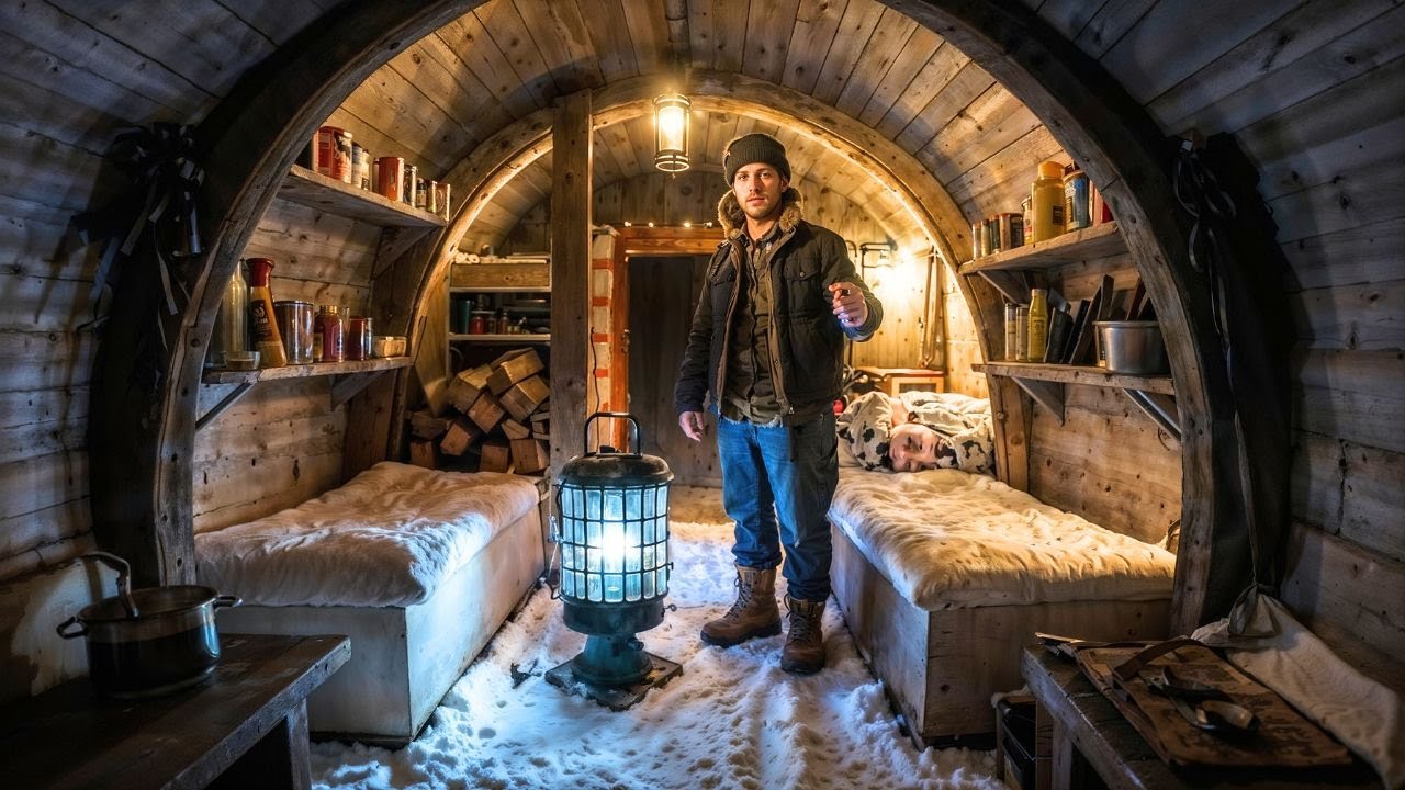 Se MOFARON de su "Casa Túnel" pero Mantuvo a su Familia Abrigada a -35ºC