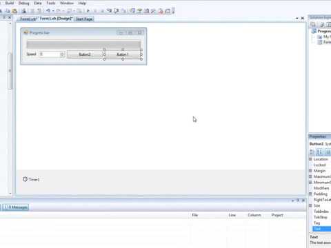 How to make a progress bar with VB 08