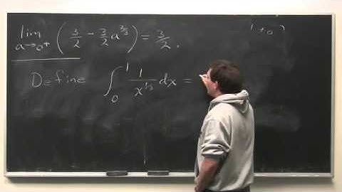 Worldwide Calculus: Improper Integrals