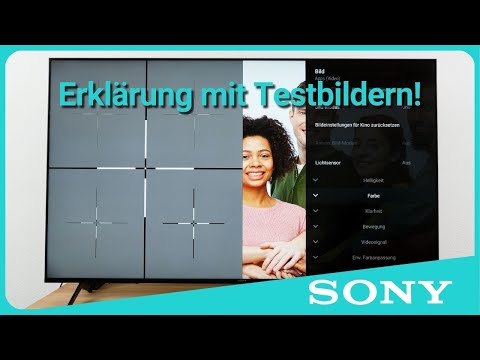 Video: Wie ändere ich die Auflösung meines Sony Bravia Fernsehers?