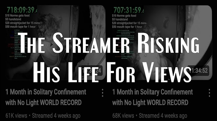 The Streamer Who Stayed Awake For 12 Days | Norme