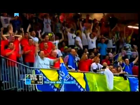 Mirza Teletovic Amazing Shoots vs Lithuania