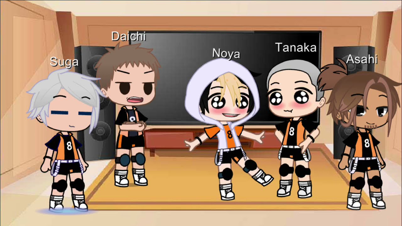 || Past react to future || part 1 || Karasuno AMV ||