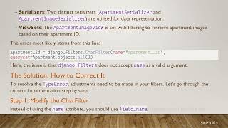 Resolving TypeError in Django Rest Framework Filtering Profile