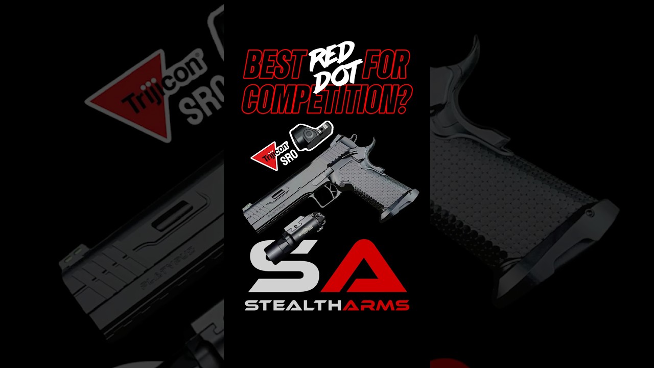 ASMR This Competition Pistol Runs Glock Mags! | Stealth Arms Platypus | Trijicon SRO