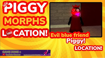 How to get the “Evil blue friend piggy” ROBLOX FIND THE PIGGY MORPHS!. #roblox #piggy #piggyroblox