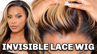 OMG  WATER LACE 😱 THE MOST INVISIBLE LACE WIG +FLAWLESS WIG INSTALL
