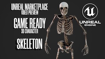 UE4 PREVIEW - GAME-READY 3D Character - Skeleton