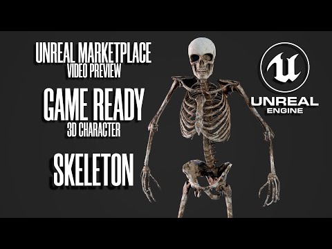 UE4 PREVIEW - GAME-READY 3D Character - Skeleton
