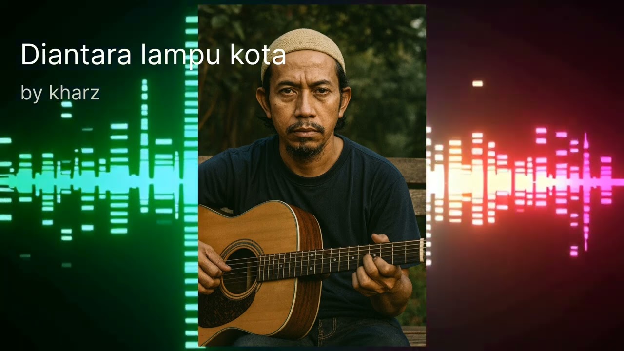 Diantara lampu kota | folk accoustic 