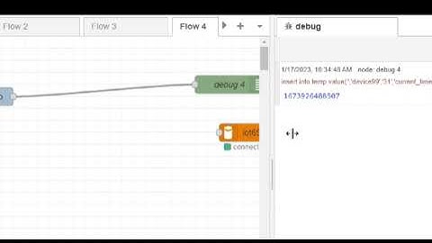 node red connect Mysql