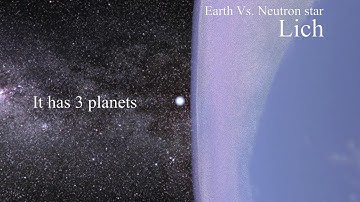 Lich pulsar vs Earth