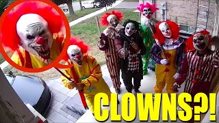 SI VOUS VOYEZ DES CLOWNS DEVANT VOTRE MAISON, VERROUILLER VOS PORTES ET NE LES LAISSEZ PAS ENTRER !!