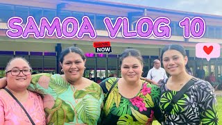 VLOG 10 IN SAMOA 🇼🇸 Breakfast | Fugalei Market | Malua for practice | Back to our hotel 4 Pizza