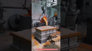 Innovative Bronze Casting Pouring Process Technology : Best Molten Metal Control