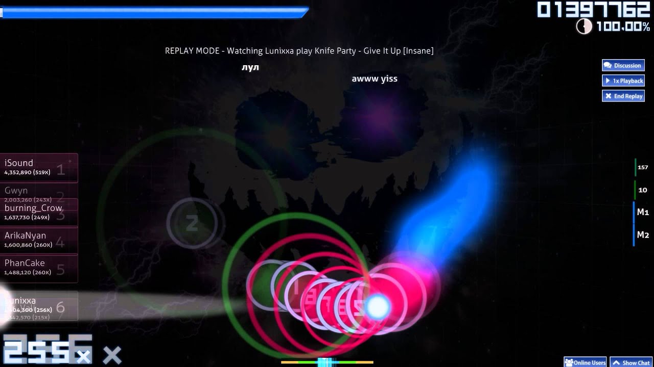 Osu! Knife Party Give It Up [Insane] YouTube