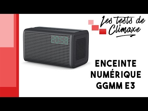 Review of the GGMM E3 (ES-201) Digital Speaker with Clock Display