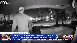 Doorbell cam video shows suspect minutes after deadly Wisconsin parade crash