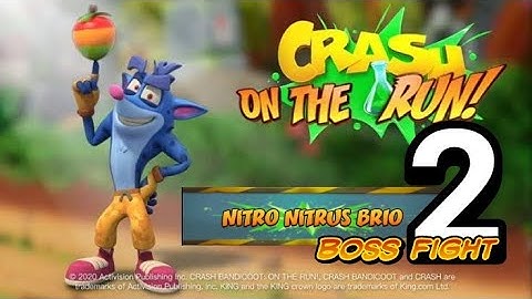 Crash Bandicoot On the Run Gameplay Walkthrough Part 2 Android Ios