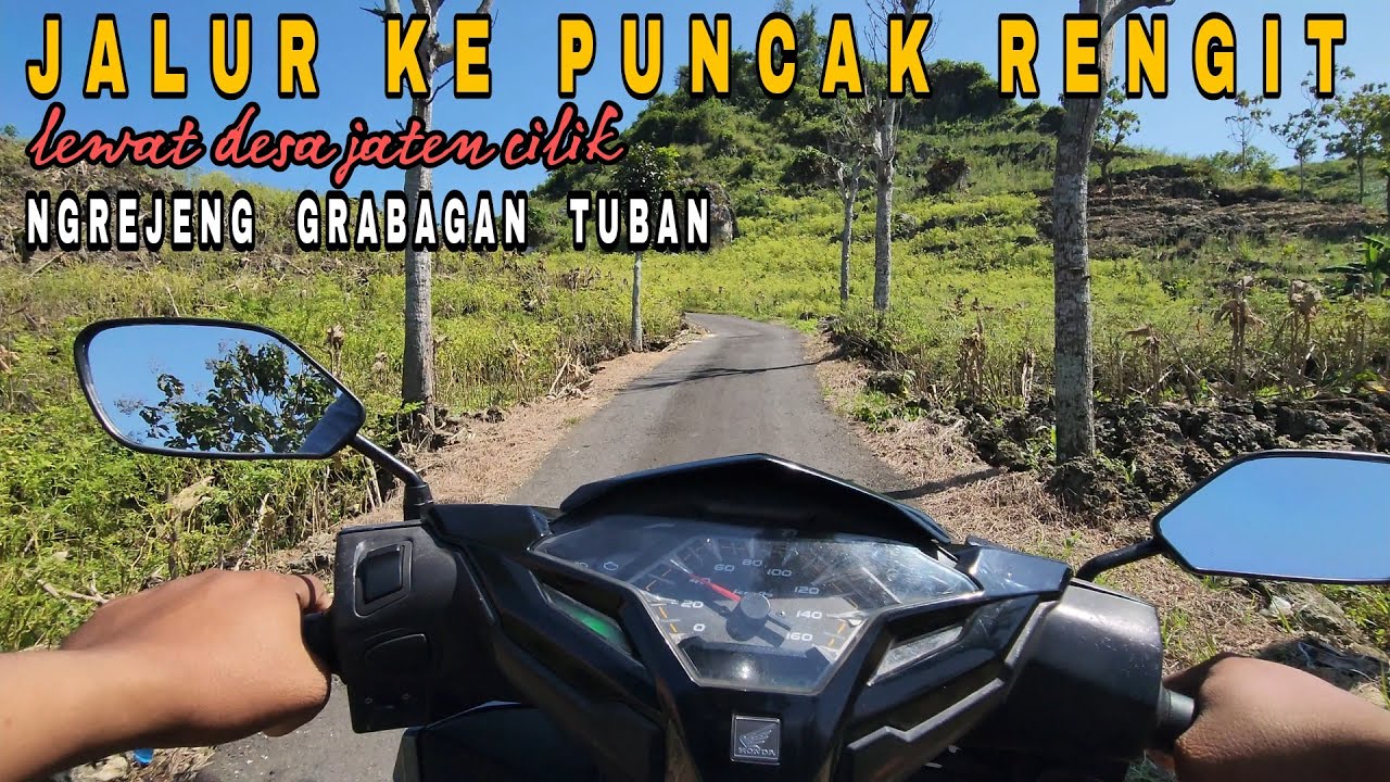 Rute jalan ke puncak rengit desa ngrejeng GRABAGAN TUBAN#wisatatuban #puncakrengit#grabagan
