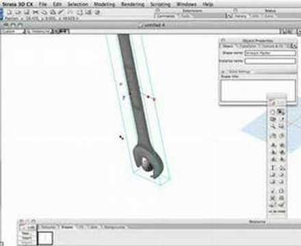 Shapes and Instances in Strata3D CX 5.5 (part2)