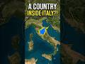 The Tiny Country Hidden Inside Italy 🇸🇲 | San Marino Explained.. #shorts #map