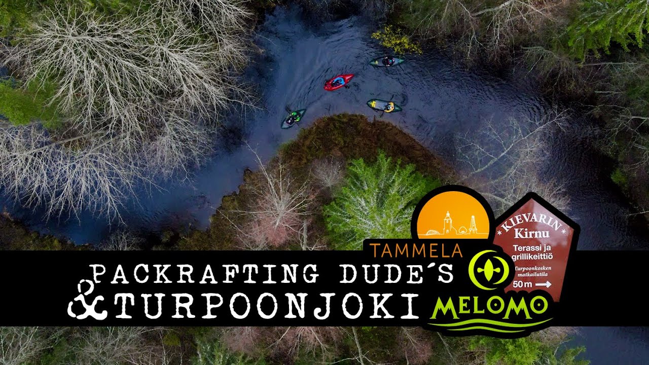 Melomo Packrafting Dude´s & Turpoonjoki - Tammela (4K)