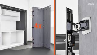 Blum REVEGO duo + duo - Installation