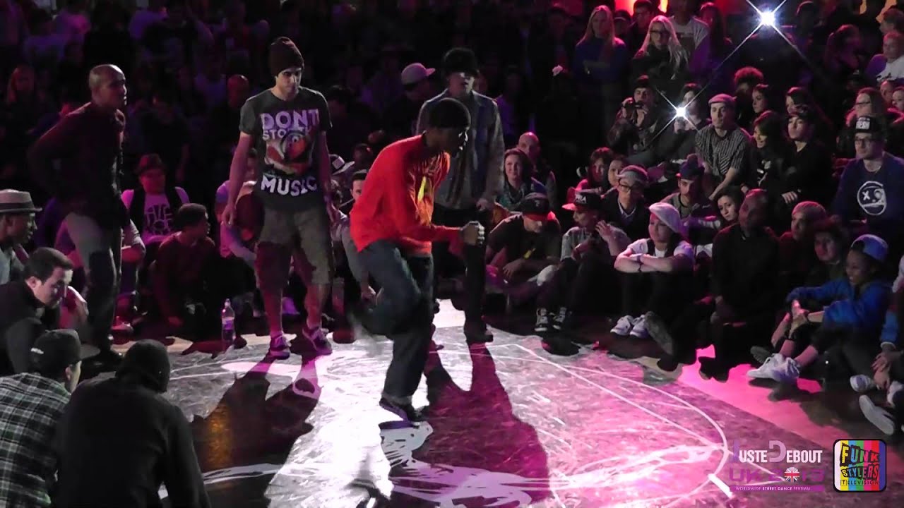 FSTV l Juste Debout 2013   UK l Top Rock l Prelims   Grp 6