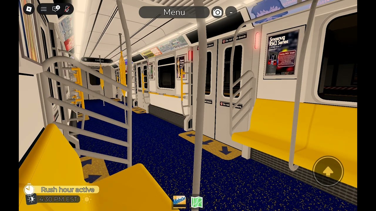 Car numbers #6384 & #5383 on the 2 & Shuttle EXP from Beverly Road to Grand Central.