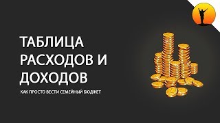 Как вести простую таблицу учета доходов и расходов. Как вести семейный бюджет.