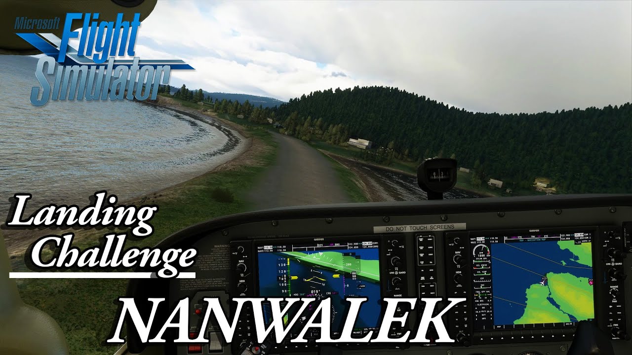 MICROSOFT FLIGHT SIMULATOR 2020 (MSFS20/FS2020) STRONG WINDS LANDING ...