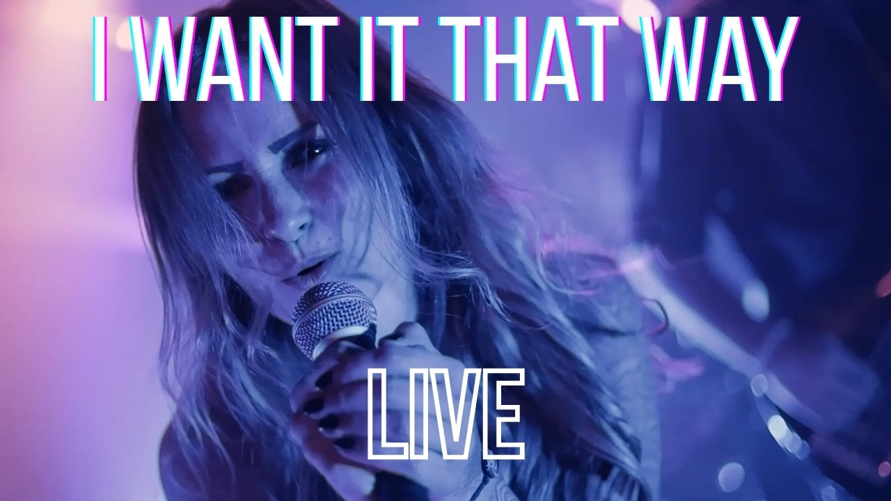 AKIDA – I Want It That Way (Backstreet Boys Rock Cover) – Live