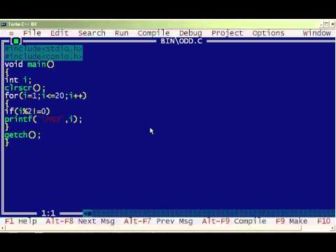 how to find odd number in c