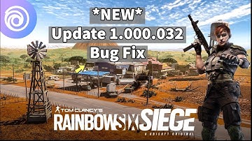 *NEW* Update 1.000.032 Bug Fix in Tom Clancy