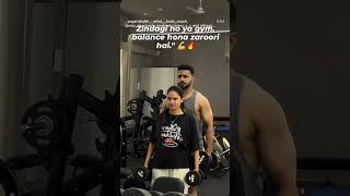 Tag your partner ❤️#gym #gymworkout #comedyvideos